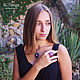 Pendant 'Dorothea' Stalactite quartz. Pendants. Shard Noir - handmade jewelry. Online shopping on My Livemaster.  Фото №2