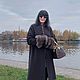 Пальто зимнее с меховыми манжетами. Пальто. Наталья. Интернет-магазин Ярмарка Мастеров.  Фото №2