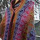 Order Knitted shawl 'Thistle', handmade gift. DominikaSamara. Livemaster. . Shawls Фото №3