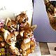 Abyssinian cat. Portrait of a cat custom Collectible toy Teddy. Stuffed Toys. NatalyTools (natalytools). My Livemaster. Фото №6