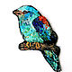 Brooch in the style of boho Bird Roller, Brooches, Tver,  Фото №1