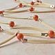 Order The beads on the cord Coral. Designer jewelry by Anastasia (NASTYAGP). Livemaster. . Beads2 Фото №3