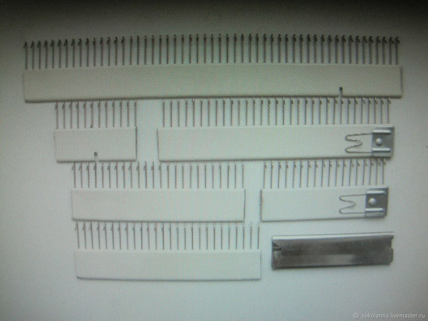 Набор оттяжных гребёнок купить в интернет-магазине Ярмарка Мастеров по ...