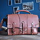 Стимпанк Портфель. Портфель. North West Craft. Ярмарка Мастеров.  Фото №5