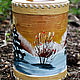 Order Box of birch bark 'Winter'. Gift wrap. SiberianBirchBark (lukoshko70). Livemaster. . Utensils Фото №3