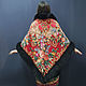 Pavlovo-Posad shawl 'Gypsy Aza' with a fox. Shawls. National Brand. Online shopping on My Livemaster.  Фото №2
