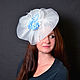 Sombrero de boda 'Romance'. Hats1. Novozhilova Hats. Ярмарка Мастеров.  Фото №5