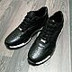 Sneakers Python skin and genuine leather, black color, Sneakers, St. Petersburg,  Фото №1