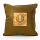 Interior leather pillow Balloon, Pillow, St. Petersburg,  Фото №1