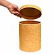 Order Box-box made of birch bark large. Barrel for flour, sugar. Art. 3073. SiberianBirchBark (lukoshko70). Livemaster. . Jars Фото №3