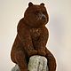 Toy Bear on the stone. Stuffed Toys. Homaaxel. Online shopping on My Livemaster.  Фото №2