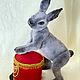 Rabbit - symbol of 2023, Stuffed Toys, Davlekanovo,  Фото №1