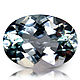 Aquamarine 12,5 x 9 mm; 4,10 ct, Cabochons, Rostov-on-Don,  Фото №1
