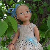 Куклы и игрушки handmade. Livemaster - original item Dress and socks for the Gotz doll. for doll 45-50 cm. Handmade.