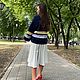 Вязаный кардиган (бомбер). Кардиганы. Knit_Rimma. Интернет-магазин Ярмарка Мастеров.  Фото №2