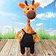 Заказать Мастер-класс: Жираф Жорик. Juliacrochettoys. Ярмарка Мастеров. . Мастер-классы Фото №3
