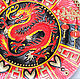 'Chinese dragon ' decorative plate hand painted. Plates. Art by Tanya Shest. My Livemaster. Фото №5