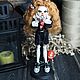 Monster high doll repaint, custom OOAK, Pennywise girlfriend in black. Custom. miriam-dollhouse (miriam-dollhouse). My Livemaster. Фото №5