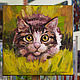 Order Order a picture with a cat | Paintings with cats | Oil painting order. pirogov-maxim. Livemaster. . Pictures Фото №3