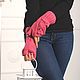 Розовые митенки совики. Митенки. locus Consolationis(Обитель уюта). Интернет-магазин Ярмарка Мастеров.  Фото №2