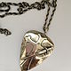 Винтаж: JOSEFF  STERLING, РЕДКОЕ КОЛЬЕ (СЕРЕБРО), 1940- е гг. Колье винтажные. JEWELRY VINTAGE (jjewelryvintage). Интернет-магазин Ярмарка Мастеров.  Фото №2