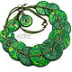 Jewelry Set Stylish Trend Green (690) designer jewelry, Jewelry Sets, Salavat,  Фото №1
