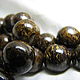 Bronzit beads 10 mm, smooth ball. Beads1. Elena (luxury-fittings). My Livemaster. Фото №6