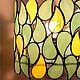 August.  Stained glass lamp, Table lamps, St. Petersburg,  Фото №1