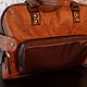 Bag leather men's travel Brutal). Men\'s bag. Innela- авторские кожаные сумки на заказ.. My Livemaster. Фото №5