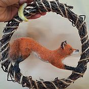Цветы и флористика handmade. Livemaster - original item Interior wreaths: Fox. Handmade.
