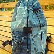 Рюкзак джинсовый EMO