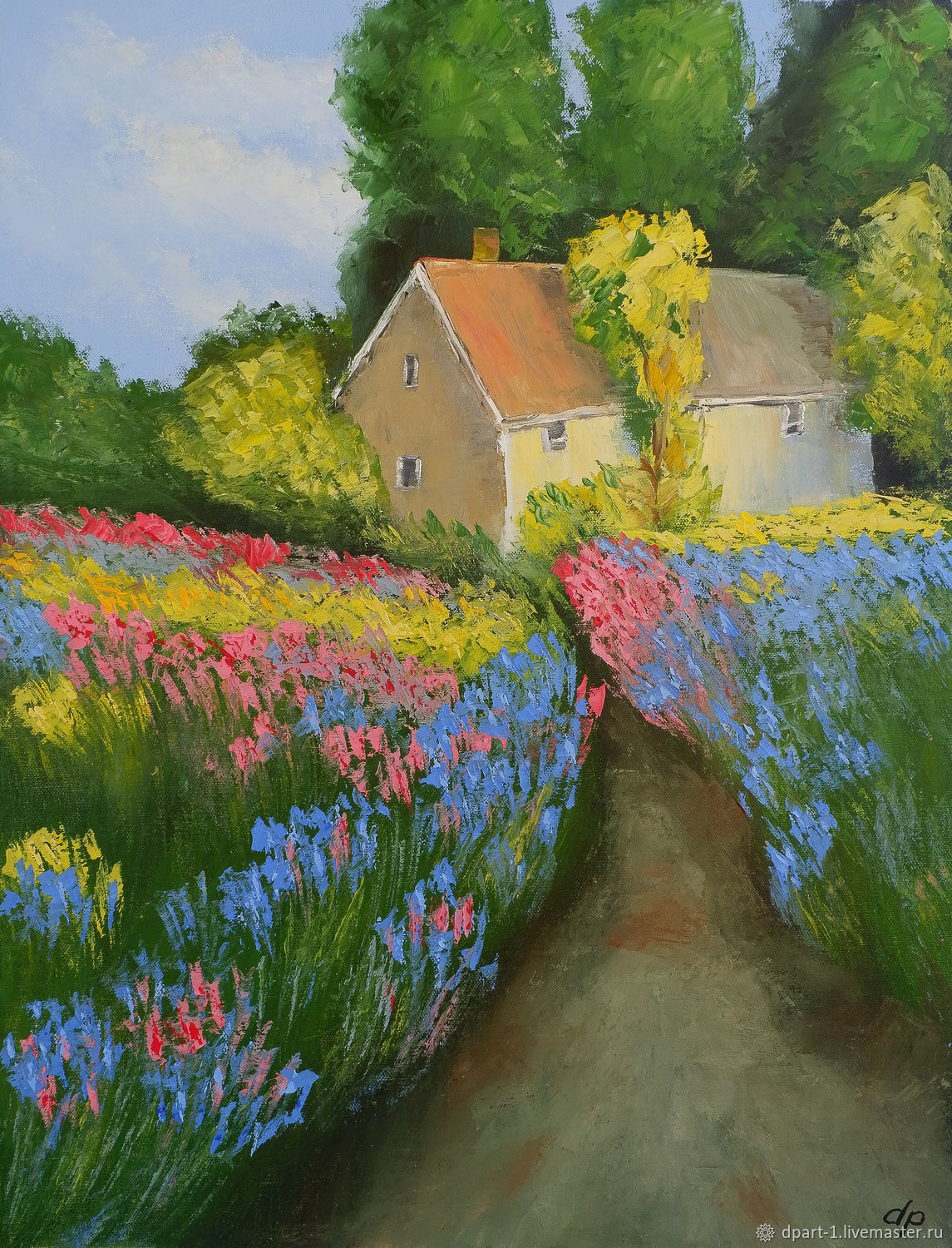 Картина маслом на холсте 41*54 в интернет-магазине на Ярмарке Мастеров ...