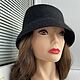 Felted hat The Asymmetry. Hats1. Oksana Moleva. My Livemaster. Фото №5