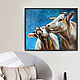 Order Cows, painting with cows, painting in the living room. myfoxyart (MyFoxyArt). Livemaster. . Pictures Фото №3