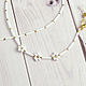 Copy of Copy of Beaded Keychain BK1460313. Chain for glasses. Kroshka Bijou. My Livemaster. Фото №4