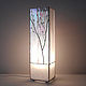 Lamp Dawn. Stained glass lamp. Decorative lamp. Glass art, Table lamps, Moscow,  Фото №1