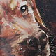 Order Friend, oil Painting on canvas, 25h30cm, pet portrait. myfoxyart (MyFoxyArt). Livemaster. . Pictures Фото №3