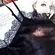 Бархатный топ, топ бельевой, топ в бельевом стиле "Velvet V". Топы. KatrinLace. Интернет-магазин Ярмарка Мастеров.  Фото №2