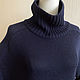 Свитер оверсайз "Ultra", 100% меринос. Свитеры. FAVORITE KNITWEAR (Наталья). Ярмарка Мастеров.  Фото №8