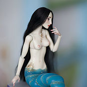 Куклы и игрушки handmade. Livemaster - original item The little mermaid. Copyright jointed doll. BJD. Handmade.