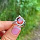 17.5 Кольцо с натуральным цирконом 6.2 ct. Кольца. Елена. Интернет-магазин Ярмарка Мастеров.  Фото №2