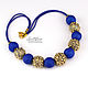 Order Golden Blue Beads (759) designer jewelry. Svetlana Parenkova (parenkova). Livemaster. . Beads2 Фото №3