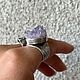 Кольцо разъемное: Армянское серебро: сиреневый аметист. Кольца. Shahinian Jewelry. Ярмарка Мастеров.  Фото №5