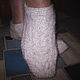 Women's knitted slippers Winter motive. Socks. Warm Yarn. Online shopping on My Livemaster.  Фото №2