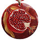 Pendant 'Order of the Emperor of garnets!' :-), Pendants, Moscow,  Фото №1