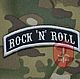 Шеврон  Байкерские табы Rock`n Roll, Born to ride Машинная вышивка. EmbroideryPatch Москва встреча, Россия почта.  Патч. Шеврон. Машинная вышивка. Шевроны. Патчи. Нашивки. Купить. Военные шевроны