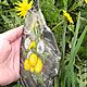 Magnet Jasper Dandelions hand painted. Magnets. Souvenirs from a stone (yashmamagnit). Online shopping on My Livemaster.  Фото №2