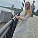 Хлопковое платье Ришелье. Платья. Одежда и аксессуары Батик ANN LOOK. Ярмарка Мастеров.  Фото №8