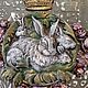Ключница - панно " Пасхальный Кролик", Ключницы настенные, Санкт-Петербург,  Фото №1