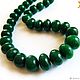 emerald. ' Accumbency' beads-necklace natural emerald. Necklace. Design jewelry. Online shopping on My Livemaster.  Фото №2